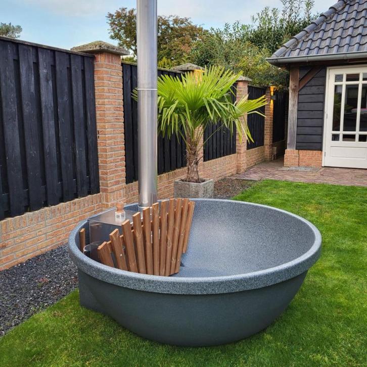 Hot Pot  Hot Tub  Interne kachel   2 persoons, Tuin en Terras, Bubbelbaden en Hottubs, Nieuw, Vast, Verzenden