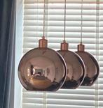 Hanglamp koper eetkamer, Huis en Inrichting, Lampen | Hanglampen, Ophalen of Verzenden, Metaal, Zo goed als nieuw, 75 cm of meer
