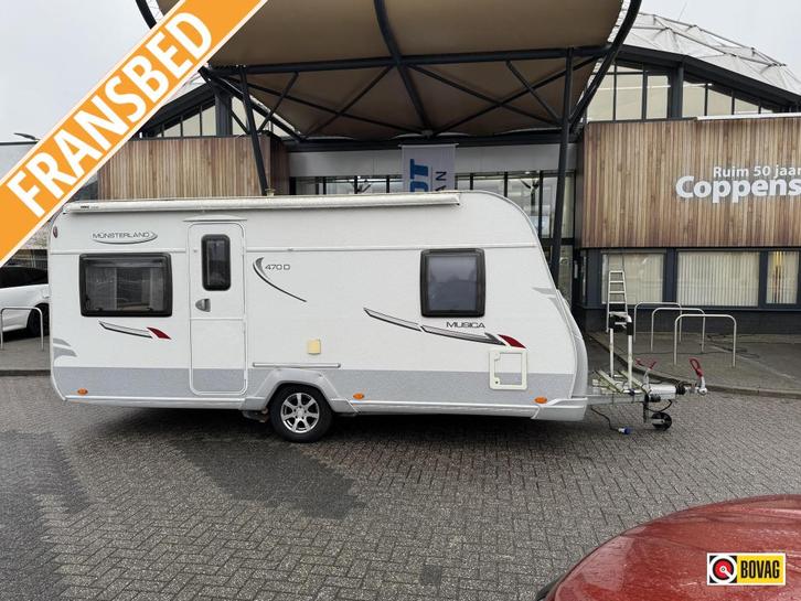 LMC Musica 470 D 2010 Mover,Tent Luifel!!!, Caravans en Kamperen, Caravans, Bedrijf, tot en met 4, 1000 - 1250 kg, Standaardzit