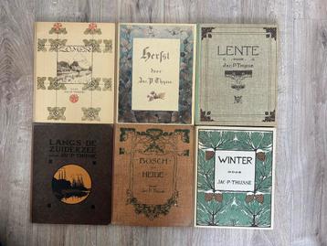 Complete set Jac. P. Thijsse natuurboeken in nette staat beschikbaar voor biedingen