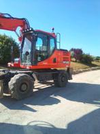 Gezocht: DOOSAN DX140W/ DX160W / EX60WD HITACHI bandenkraan, Zakelijke goederen, Machines en Bouw | Kranen en Graafmachines, Ophalen