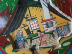 Vintage houten Simplex Toys puzzel Hans en Grietje, Ophalen of Verzenden, Zo goed als nieuw
