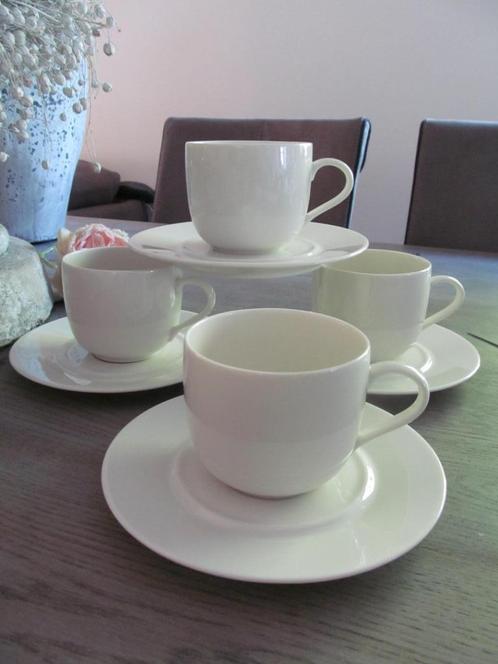 4 Alessi La Bella Tavola Ettore Sottsass Kop en Schotels, Huis en Inrichting, Keuken | Servies, Zo goed als nieuw, Kop(pen) en/of Schotel(s)