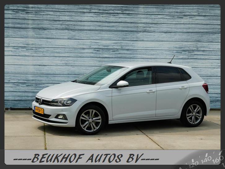 Volkswagen Polo 1.0 TSI Automaat Parkeersensor Navi Carplay, Auto's, Volkswagen, Bedrijf, Te koop, Polo, ABS, Adaptive Cruise Control