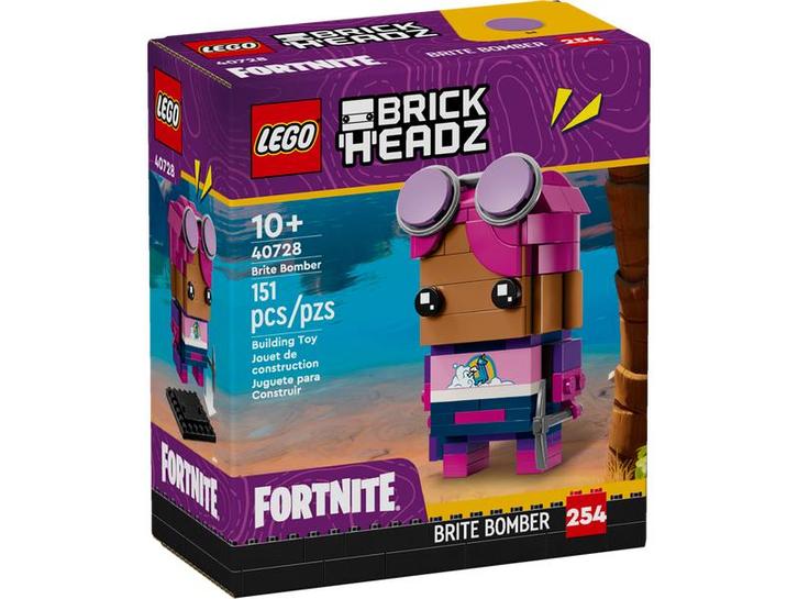 Lego 40728 GWP BrickHeadz Fortnite Brite Bomber nieuw 254, Kinderen en Baby's, Speelgoed | Duplo en Lego, Nieuw, Lego, Complete set