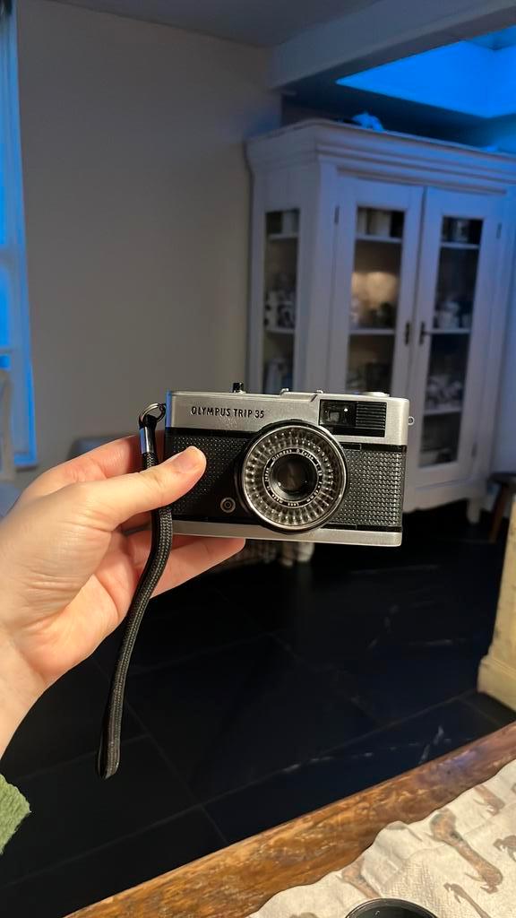 Olympus trip 35 mm analoge camera, Audio, Tv en Foto, Fotocamera's Analoog, Zo goed als nieuw, Compact, Olympus, Ophalen of Verzenden