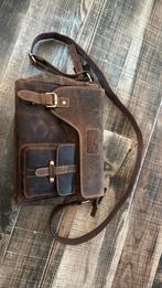 Hunters Premium Quality leder Dames handtas Duitse kwaliteit, Ophalen of Verzenden, Nieuw, Bruin, Handtas