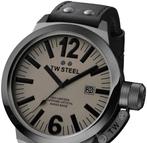 TW Steel CEO CANTEEN 45MM BLACK / GRAPHITE LEATHER ZGAN 2014, Sieraden, Tassen en Uiterlijk, Horloges | Heren, Overige merken
