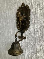 Vintage Mooi bewerkte Koperen Deurbel, Antiek en Kunst, Antiek | Koper en Brons, Ophalen of Verzenden, Koper