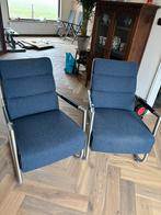 Feautuils Xooon donker blauw, Ophalen, 75 tot 100 cm, Zo goed als nieuw, Stof