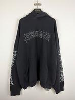 Balenciaga DIY Metal Outline Hoodie Zwart Oversized Maat 1 4, Zwart, Ophalen of Verzenden, Balenciaga, Maat 56/58 (XL)