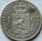 Zilveren gulden 1901, Postzegels en Munten, Munten | Nederland, 1 gulden, Zilver, Ophalen of Verzenden, Koningin Wilhelmina