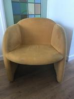 Artifort Ben chair stoel fauteuil geel suede, Huis en Inrichting, Fauteuils, Gebruikt, 75 tot 100 cm, Ophalen