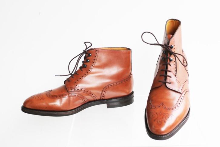 Een Apotheose! Koninklijke John Lobb Talland in 8 E = 42, Kleding | Heren, Schoenen, Zo goed als nieuw, Boots, Bruin, Ophalen of Verzenden