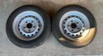 Wielen aanhanger 2x 5 1/2 j 12” 2x6J 13” banden versleten, Ophalen, Gebruikt
