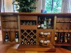 Vintage drankenkabinet / bar buffetkast handgemaakt, Huis en Inrichting, Barren, Ophalen, Gebruikt
