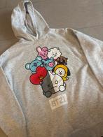 BT21 BTS Sweatshirt Maat S, Ophalen of Verzenden, Gedragen, Maat 36 (S), Grijs