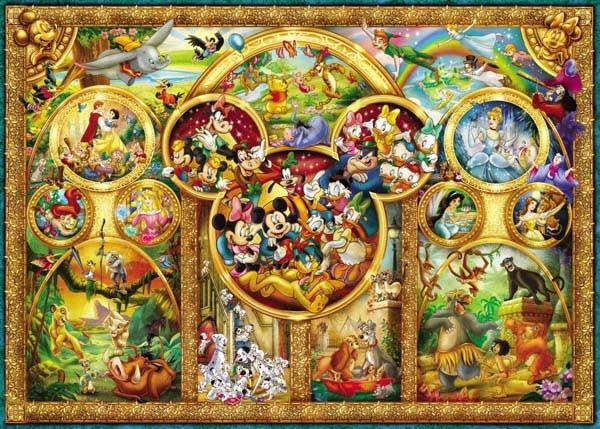 Ravensburger - De Mooiste Disney Thema’s -1000st. AANBIEDING, Hobby en Vrije tijd, Denksport en Puzzels, Ophalen of Verzenden