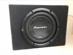 Pioneer subwoofer 10 inch in kist, Ophalen of Verzenden, Gebruikt