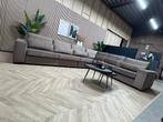 ZGAN Velvet Velours Hotel Chique Hoekbank - Taupe- 407 x 317, Ophalen, Tweedehands, Tweedehands, Tweedehands