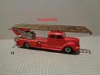 tekno scania l 76 brandweer, Ophalen of Verzenden, Zo goed als nieuw, Bus of Vrachtwagen, Tekno