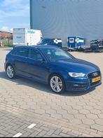 Audi A3 sportback 1.4TFSI G-tron 81KW SB S-tro 2014 Blauw, Auto's, Euro 6, 4 cilinders, CNG (Aardgas), Leder en Stof