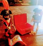 Piraten Met Rode Schatkist Met Gouden Munten En Kaart, Ophalen of Verzenden, Gebruikt, Los playmobil