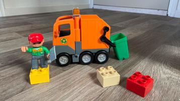 Duplo vuilniswagen set. beschikbaar voor biedingen