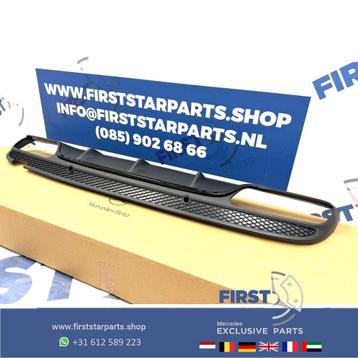 W205 C63 AMG ACHTERBUMPER DIFFUSER voor Mercedes C Klasse 20 beschikbaar voor biedingen