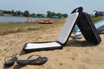 Nieuwe zwarte rotan strandstoelen inklapbaar lounge