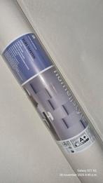 4 rol Vliesbehang Linnen structuur Off-White 4 rollen + rest, Ophalen of Verzenden, Nieuw, Wit