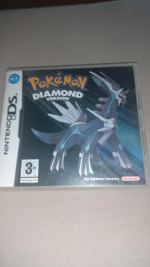 Pokémon Diamond (DS) - Compleet, Spelcomputers en Games, Games | Nintendo DS, Gebruikt, Role Playing Game (Rpg), 1 speler, Vanaf 3 jaar
