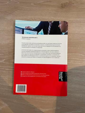 Studieboek Technische bedrijfskunde 1 - 9789001103200 beschikbaar voor biedingen