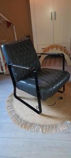 Antraciet kleurige fauteuil, Ophalen of Verzenden, Zo goed als nieuw, 50 tot 75 cm