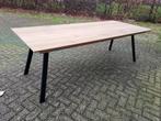 nieuw massief eiken design eettafel maat 240x101, Ophalen, 50 tot 100 cm, Vijf personen of meer, Eikenhout