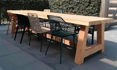 Houten tuintafels op maat!, Tuin en Terras, Tuintafels, Zo goed als nieuw, Rechthoekig, Hout, Verzenden