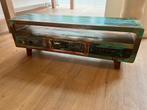 Tv meubel. Moet weg! Doe een leuk bod., Ophalen, 100 tot 150 cm, Teakhout, Zo goed als nieuw