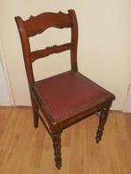 4 vintage eetkamer stoelen, Ophalen