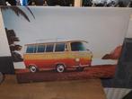 VW Bus Canvas Schilderij 70 lang 50 breed € 25.00, Ophalen of Verzenden
