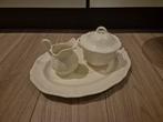 Wedgwood Queen's Plain Suiker en Melkkan Set, Huis en Inrichting, Keuken | Servies, Overige typen, Ophalen of Verzenden, Zo goed als nieuw