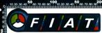 Sticker: Fiat (7), Verzenden, Zo goed als nieuw, Auto of Motor