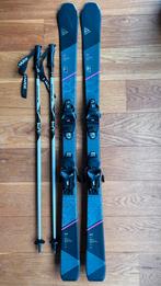 Fischer My Aspire ski’s 145cm incl stokken, Ophalen, 140 tot 160 cm, Fischer, Zo goed als nieuw