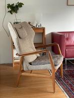 Vintage Teak Bovenkamp Fauteuil - Aksel Bender Madsen, Ophalen, Hout, Minder dan 75 cm, Vintage