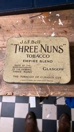 Tabak blik J&F Bell Three Nuns Tobacco Glasgow, Ophalen of Verzenden, Gebruikt