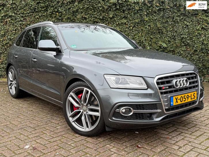 Audi Q5 3.0 TDI SQ5 quattro Pro Line | ACC | Pano | Trekhaak, Auto's, Audi, Bedrijf, Te koop, Q5, 4x4, ABS, Achteruitrijcamera