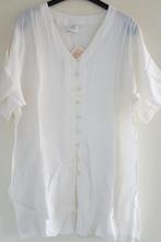 Witte dames blouse korte mouw maat 40/42 *NIEUW* b, Ophalen of Verzenden, Nieuw, Maat 38/40 (M), Wit