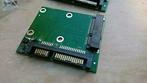 mSATA naar SATA adapter dwarsligger groen, Computers en Software, Harde schijven, Ophalen of Verzenden, Nieuw, Laptop