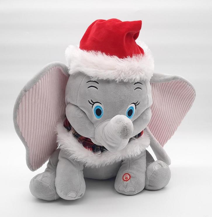 Grote Dombo Kerst knuffel ca. 40cm hoog Primark met licht, Verzamelen, Disney, Zo goed als nieuw, Knuffel, Bambi of Dumbo, Ophalen of Verzenden