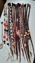 Singel end dreads synthetische dreadlocks bruin rood, Ophalen of Verzenden, Nieuw, Pruik of Haarverlenging
