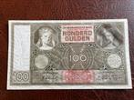 Schitterende 100 gulden 1942, Postzegels en Munten, Los biljet, Ophalen of Verzenden, 100 gulden